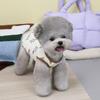 Fashion Cotton Pet Dog Clothes Cute Bear Thickened Puppy Clothes Vest Cat Clothes Winter Warm Teddy Bear Coat Winter