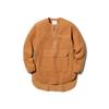 Sweatshirt Thermal Boa Fleece Pullover Brown [Snow Peak]