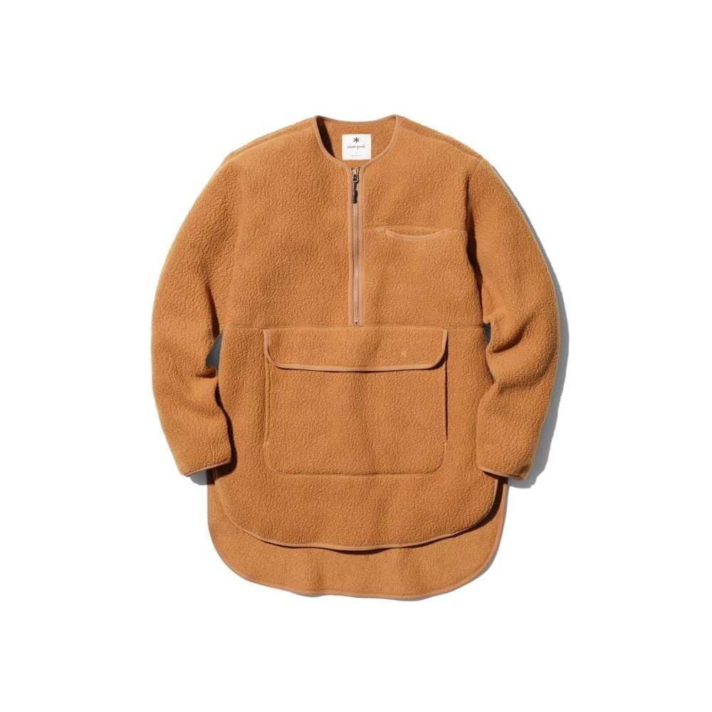Sweatshirt Thermal Boa Fleece Pullover Brown [Snow Peak]