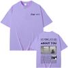 British Band The 1975 Being Funny in A Foreign Language about You Print Tshirt Men Women Hip Hop Vintage Rock Harajuku T-shirts