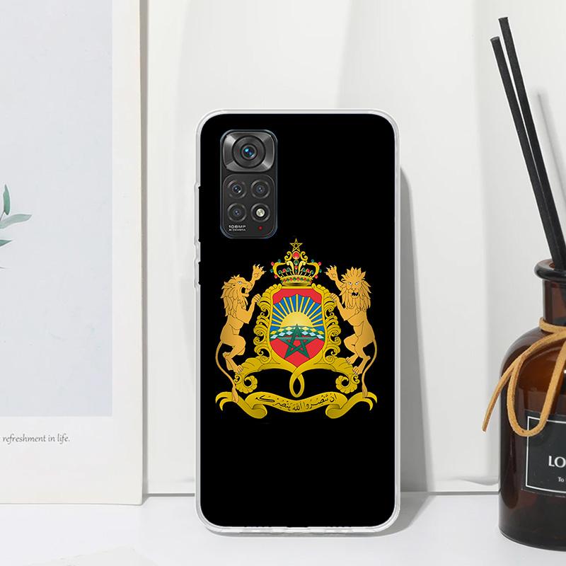 

Morocco Flag Phone Case For Xiaomi Redmi Note 15 13 14S 14 Pro Plus 12S 11S 10S 12 11E 10 11T Art Fundas Back Cover Redmi Note 1 Redmi Note 15 Pro 5G