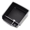 For VW Tiguan Mk2 2017 2018     Armrest Storage Box with Mat Car Center Console Armrest Storage Box