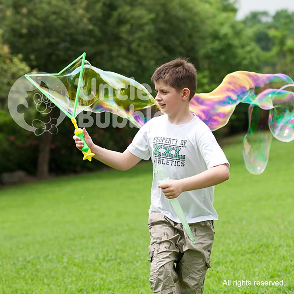 Uncle Bubble Giant Sword Comes with Special Bubble Liquid for Big Bubbles Large Bubbles Make and Cut Bubbles Outdoor Toys Children Kids Camping