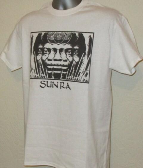 Sun Ra T-shirt Music Space Free Jazz John Coltrane Pharoah Sanders Moondog V224 XL