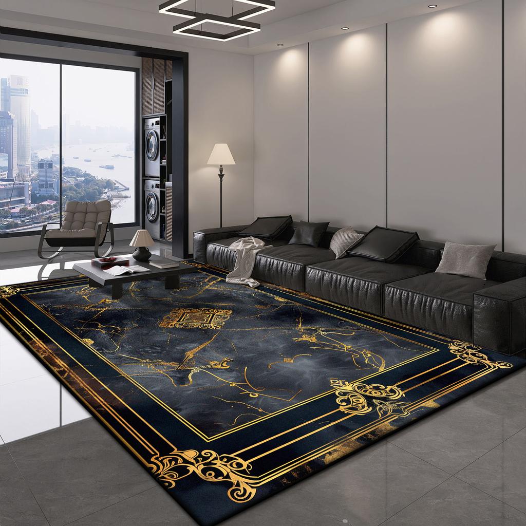 Nordischer Luxusteppich Wohnzimmerdekoration Lounge Kaffeetische Rutschfeste Große Teppiche 200x300 Faltbare Schlafzimmer Bettvorleger Weiche Matten