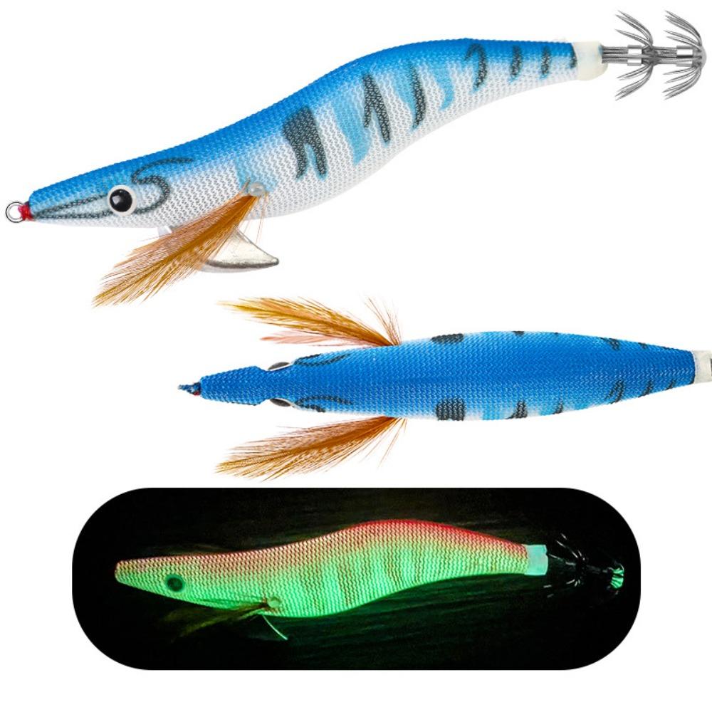 115mm 14.5g Squid Jig Horizontal Octopus Bait Wobbler Sea Fishing Lures  Octopus Fishing