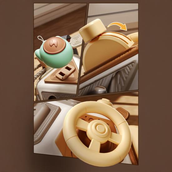 Montessori Early Education Toy Toddler Busy Board Cube Toys 22-in-1 Montessori Sensory Toy for 1-3 Year Old Boys Girls