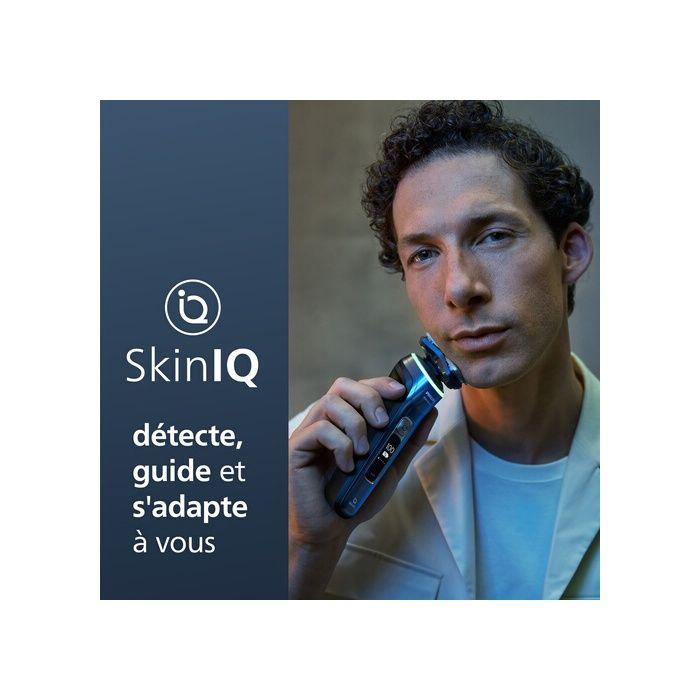 Rasoir électrique Philips S9980/59 Series 9000 - PHILIPS - Homme - Batterie rechargeable - Tête lavable - Noir