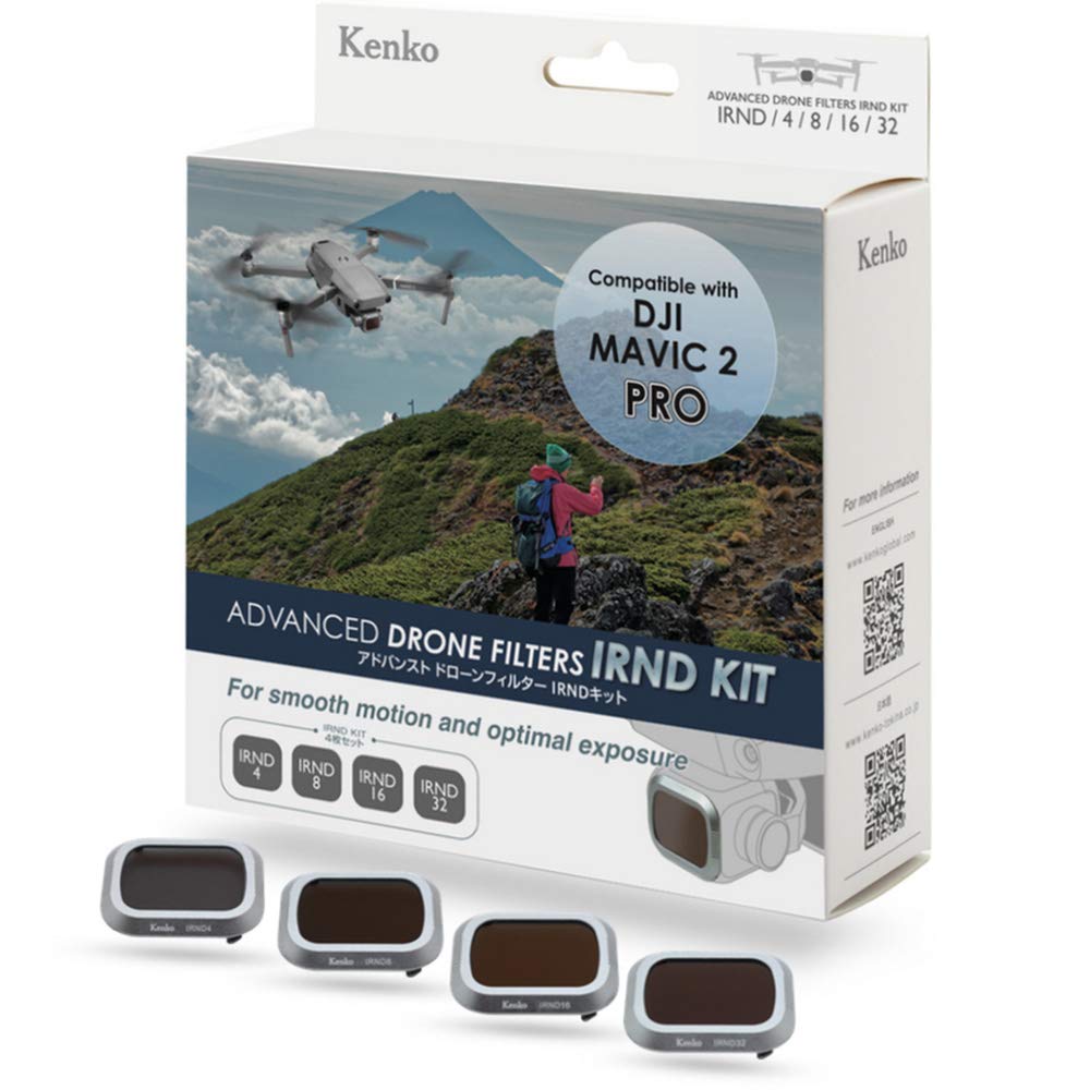 Kenko Drone Accessory Advanced Drone Filter IRND Kit for DJI Mavic 2 Pro (4-pack) K-DM2P