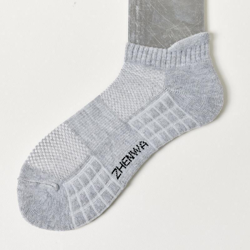 

Мужские и женские толстые хлопковые баскетбольные носки - длинные, для осени/зимы, доступны в белом и черном цветах. towel-soled boat socks, one size (38-44) серый