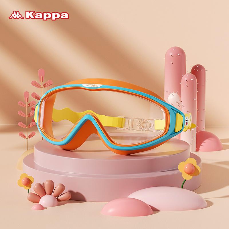 

Kids Swim Goggles Anti-Fog Waterproof HD Wide View Swimming Mask for Boys and Girls--- помаранчевий