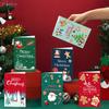 6Pcs Christmas Greeting Card Set Festive Santa/Snowman/Gingerbread Themed Holiday Cards For Gift Messages & Party Favors