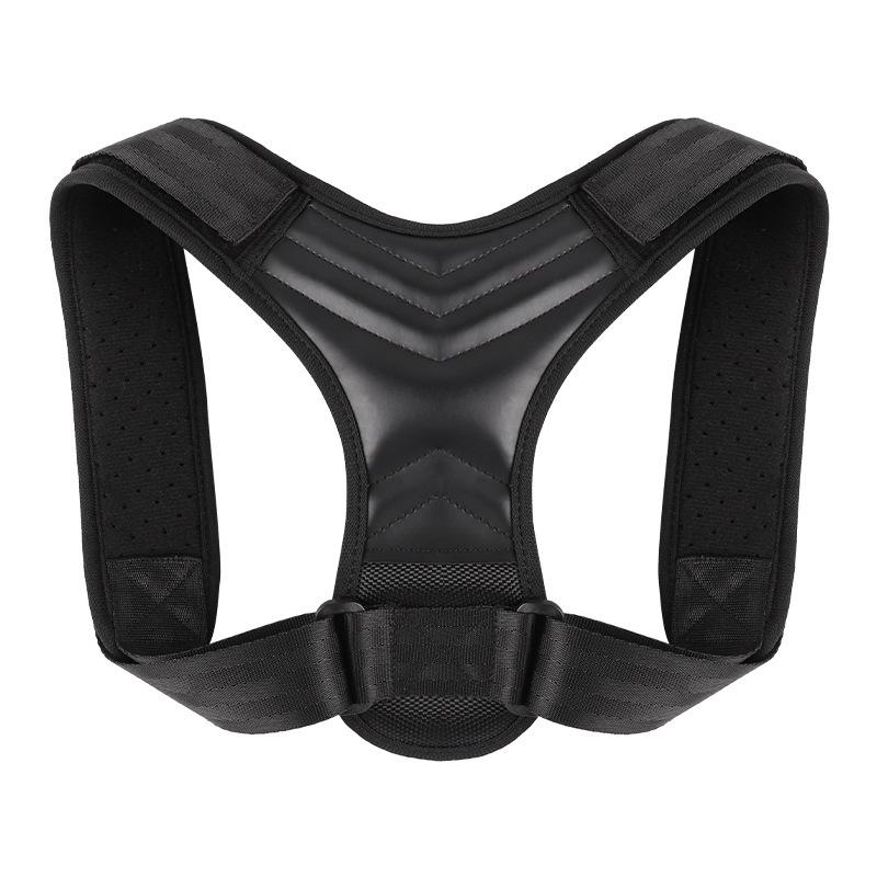 

Breathable Adjustable Cross-Border Back Posture Corrector for Men and Women - Anti-Hunchback Support for Sitting and Sports Small чёрный