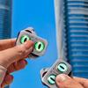 Owl Gyro Push Alloy Compact Portable EDC Fingertip Push Slider Decompression Toy