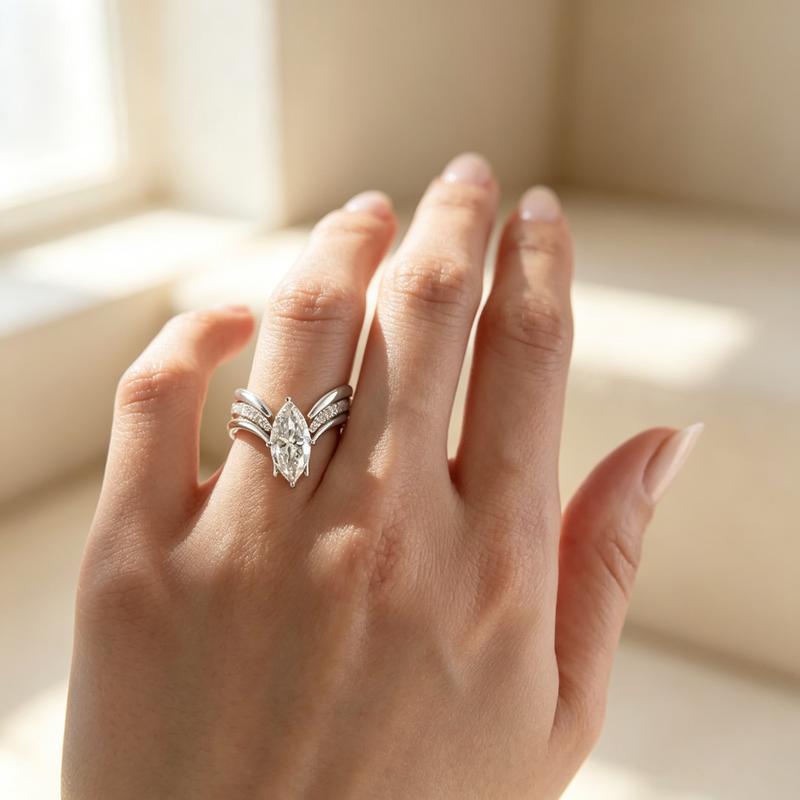 925 Sterling Silver New Fashion Inlaid Zirconia Exquisite Ring for Women Sparkling Wedding Party High Quality Fine Jewelry