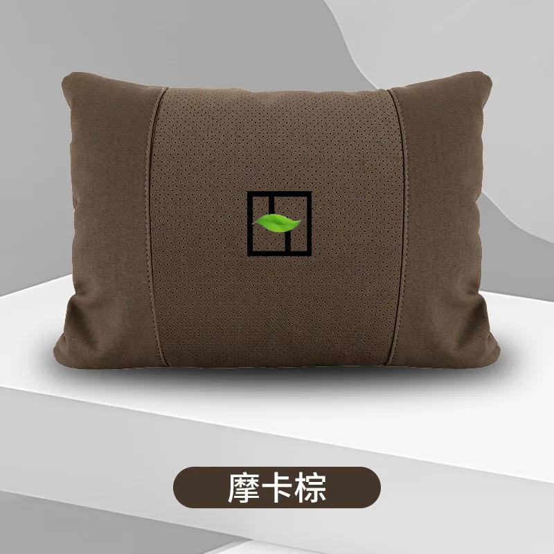 For Geely Zeekr 7X 001/007/X/009 Headrest Neck Pillow Lumbar Support Suede Four Seasons Protective Comfortable Waist Cushion