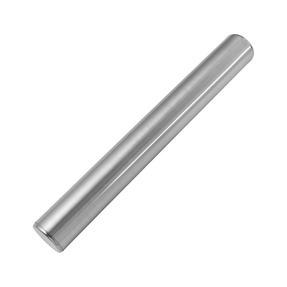 Smooth Surface Stainless Steel Rolling Pin 8/10/12inch Dough Bake Roller Kitchen Baking