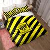 3D Print Al-Ittihad Club Jeddah Football Saudi Arabia Bedding Set Cute Duvet Cover Bed Cover with Pillowcase