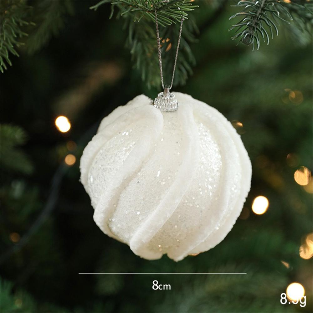 Tree Ornaments Foam Christmas Balls Foam Balls 8cm Hanging Decorations For Home Party Supplies Christmas