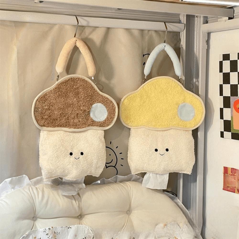 Detachable Hanging Tissue Bag Cloud-shaped Car Tissue Holder Cute Portable Tissue Cover  Outdoor