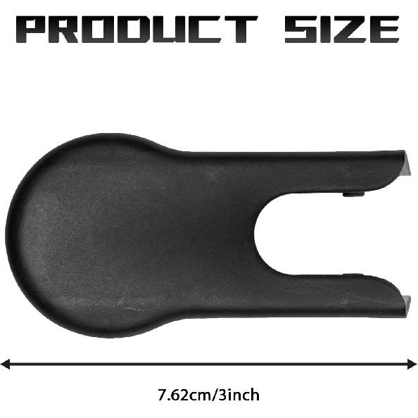 Car Wiper Arm Hole Cover Rear Windshield Wiper Arm Nut Cover Cap Replacement for 2007-2013 Cadillac Escalade GMC Yukon SUVs ESV Escalade EXT Chevy