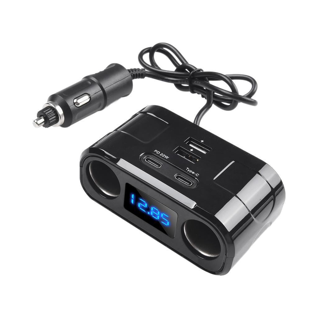 Power Splitter QC USB Car Charger Output Specifications