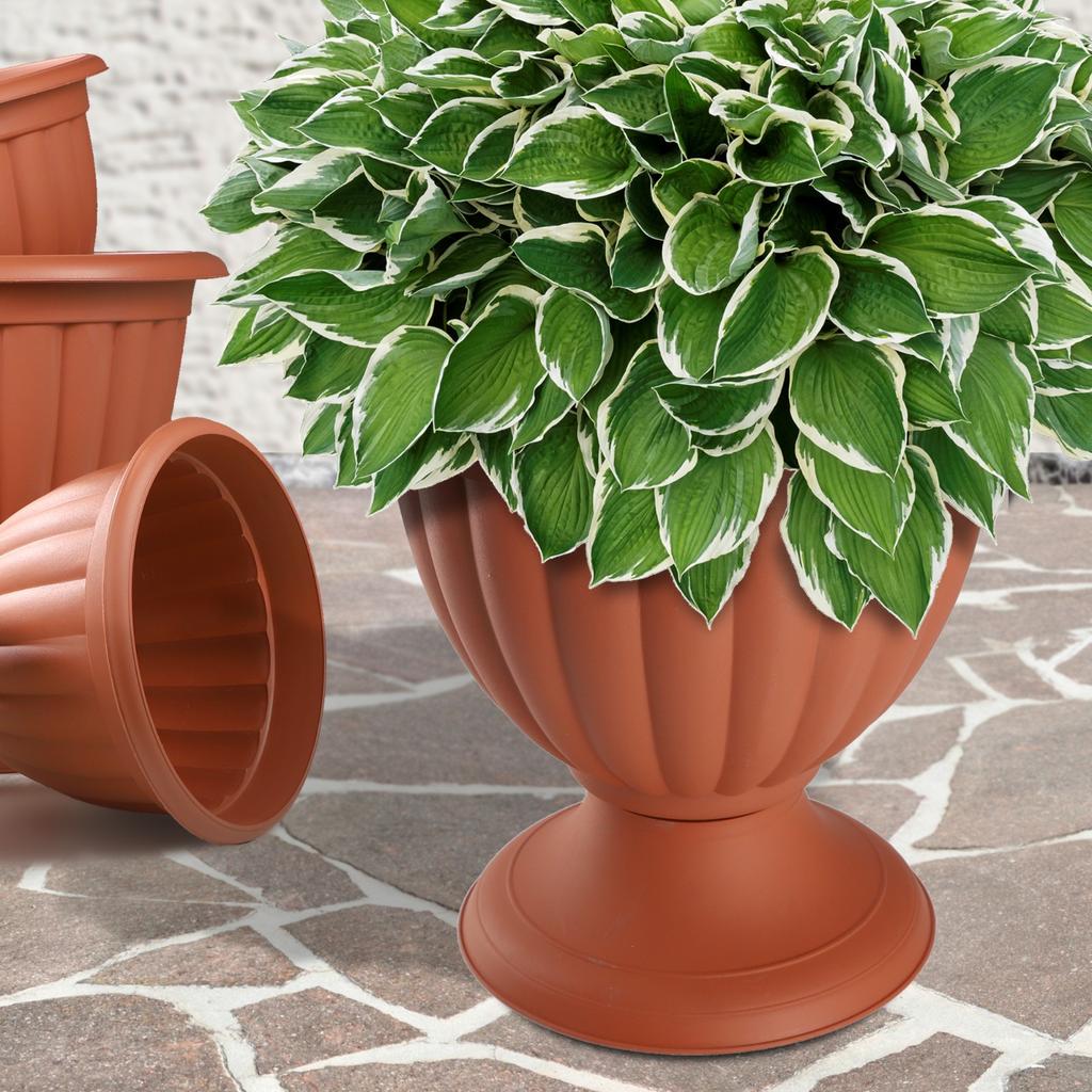 KADAX Flowerpot Garden Pot Lawn Terracotta