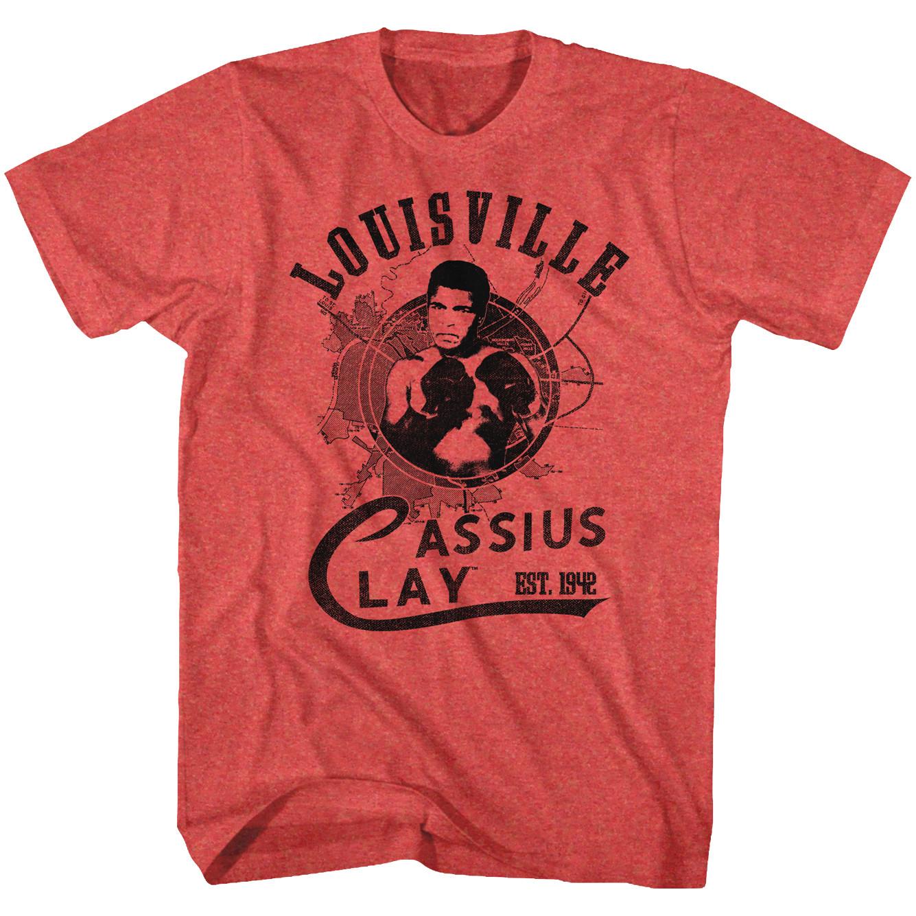 Muhammad Ali Cassius Clay Louisville Men T Shirt World Champion Boxing Legend XXXL