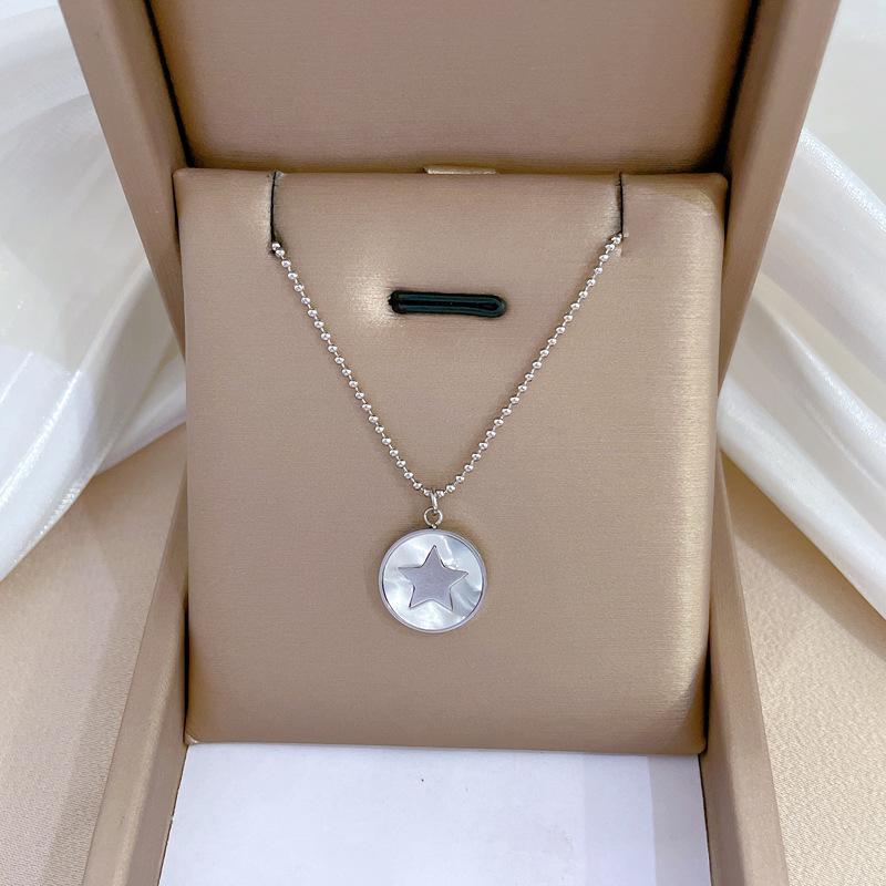 Real Gold Cold Necklace In The E-Commerce Good Goods Furnace, Women'S Collarbone Chain With Jewelry