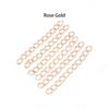 100 pièces/Lot 50mm 70mm Chaînes de Queue en Gros Chaîne d'Extension Allongée pour Bracelets Colliers Fabrication de Bijoux DIY Vente en Gros