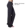 Pants Strong Elastic Buttons Sweatpants Strong Elastic Yoga Pants for Sports