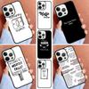 Vampire Diaries Quotes Phone Case For iPhone 17 Air 11 12 13 14 15 16 Pro Max Cover For iPhone 17 Air Max Plus Coque Shell