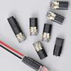 10/20/30/50Pcs Wire Plug-in Connector with Locking Buckle Low Voltage Wire Quick Connector Quick-Clip Fasteners Multi-Purpose Snap-On Blocks