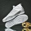 Männer Fußball Stiefel Lange Spikes Hohe Knöchel Fußball Schuhe AG/TF Kinder Outdoor Gras Stollen Fußball Stiefel Training Sport fußball Schuhe
