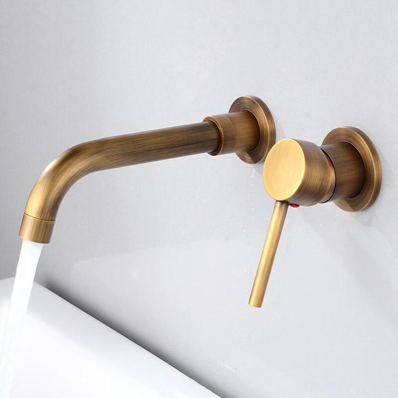 TLXT Antique Hot & Cold Washbasin Faucet