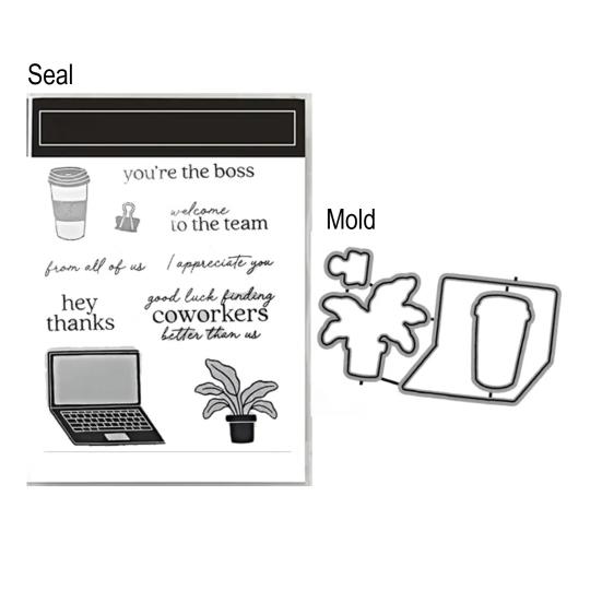 Stamps And Dies for Card Making And Scrapbooking Embossing Dies And Clear Stamps for Photo Albums Gift Boxes Greeting Cards DIY Scrapbooking Kit