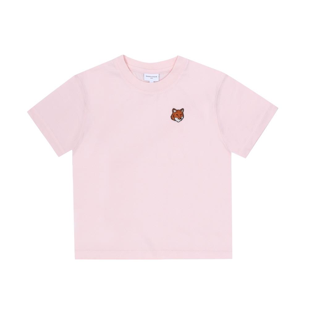 Maison Kitsune Kids Fox Head Patch Short Sleeve Tee 0580 Mqujt00kjbit2 MQUJT00KJBIT2 0580 (6A)