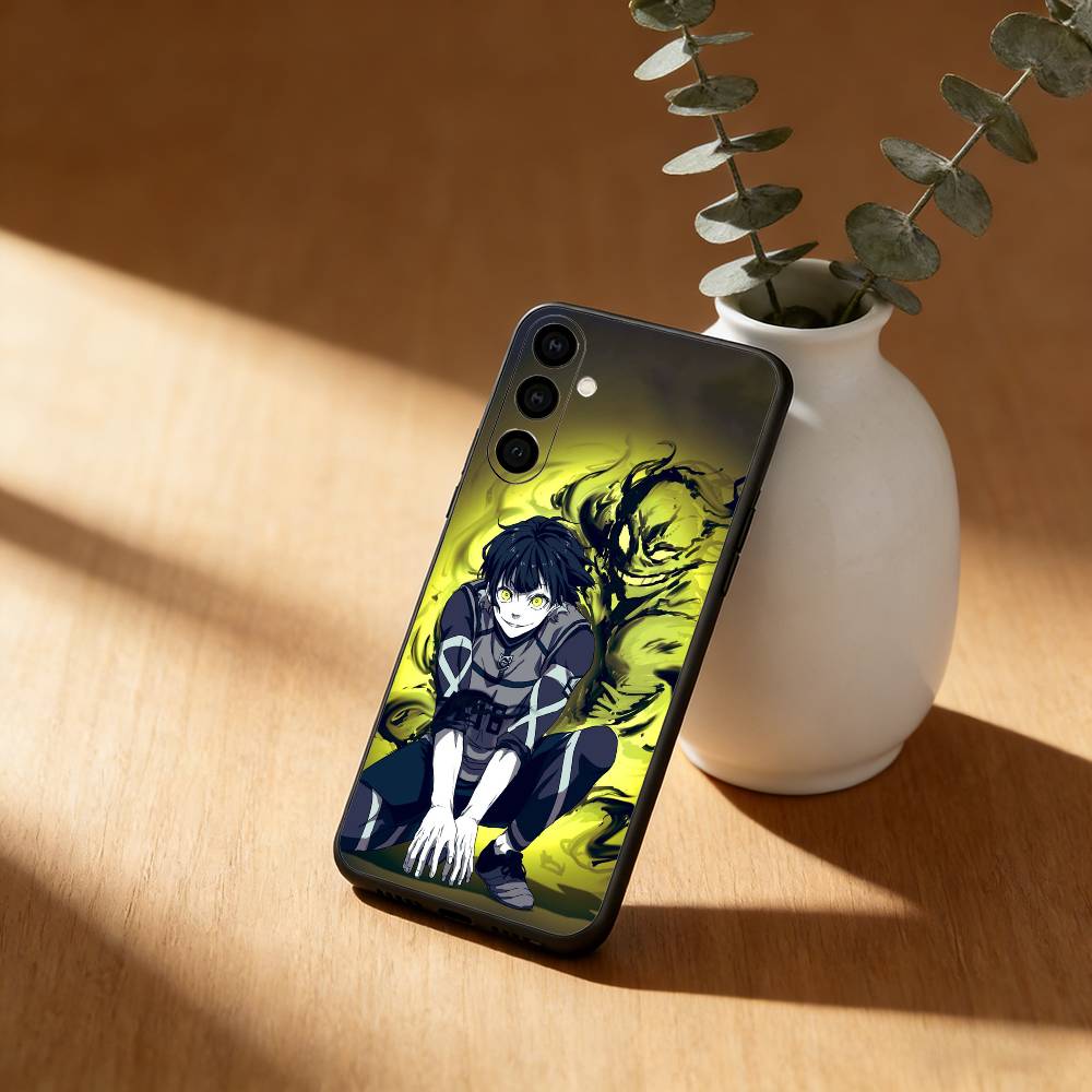 Anime B-Blue Lock Phone Case For Samsung Galaxy A91,80,73,72 ,71,53,52,32 ,31,22,21s,20,Soft Black Case