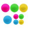 1/4Pcs Color Changing TPR Stress Ball Anxiety Relief Slow Rebound Flour Ball Portable Fidget Ball Sensory Toy Hand Exercise Relaxation Tools