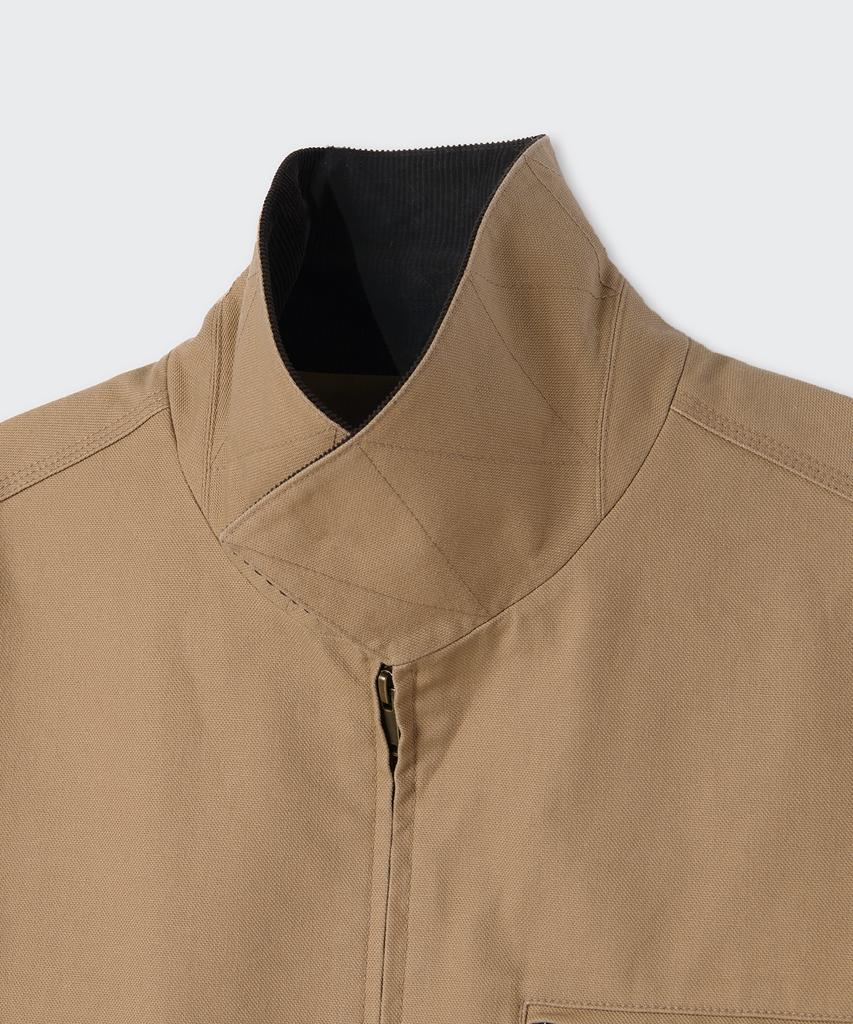Musinsa Standard Canvas Work Jacket [Beige]