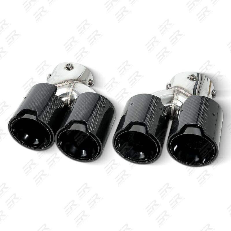 Carbon Fiber Tailpipe Tips for 19-22 BMW G20 G28 M240i M340i M440i