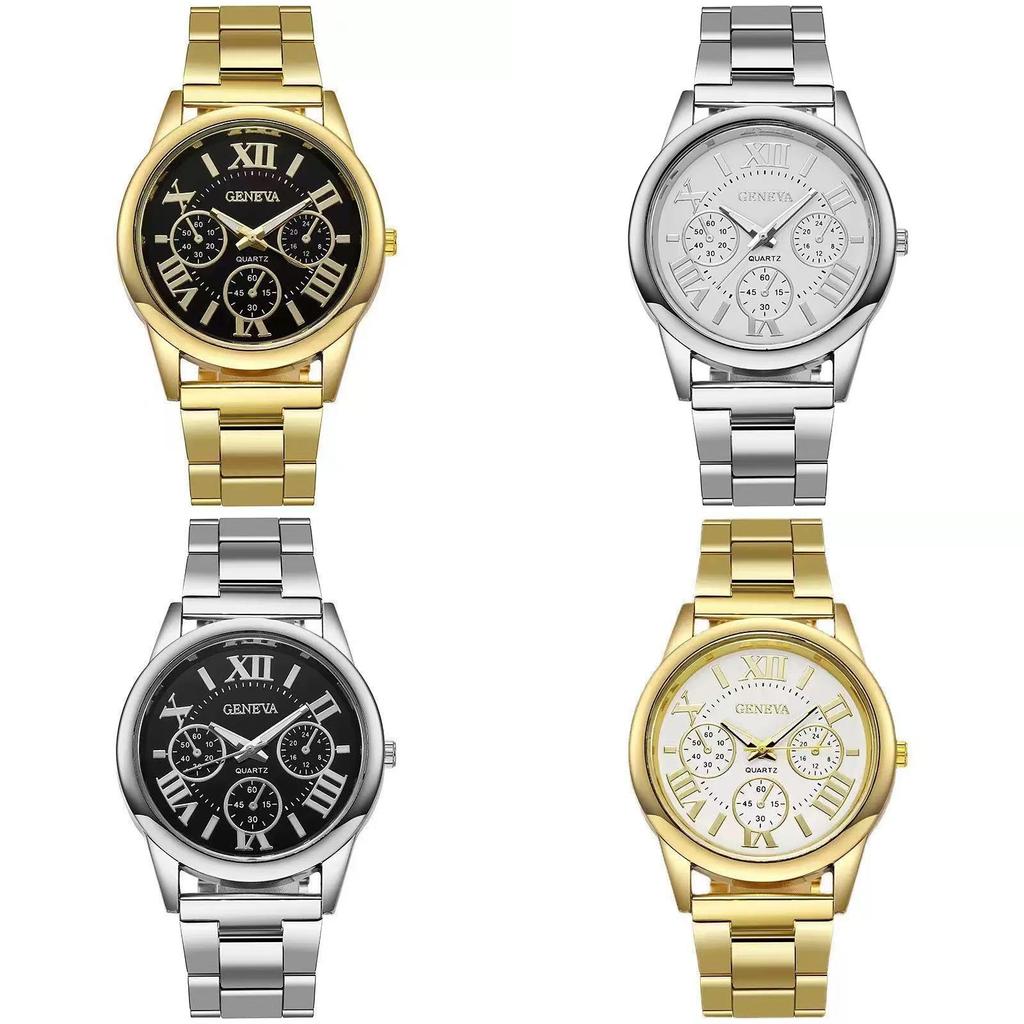 Mens Watch With Quartz Movement And 24hour Indicator For Business Professionals