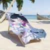Columbina Genshin Impact Towel Sports Quick Dry Travel Camping Gear Sandproof Soft Light Large Beach Towel