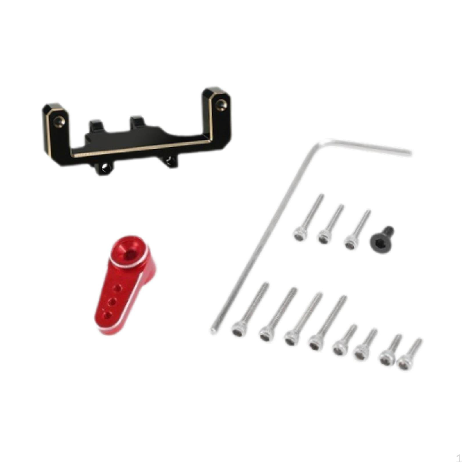 

Brass RC Servo Bracket Arm Set Stand Servomechanism with for Axi0006 чорний
