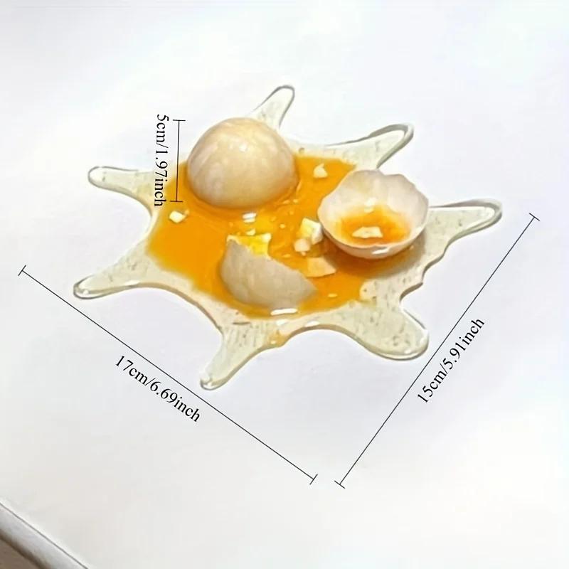 

1 Piece April Fools Day Broken Egg Phone Holder-Novelty Prank Toy Multi-Use Easter Cracked Egg Decor & Creative Desk Accessory OneSize