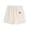 Li Ning Badfive Series Mid-Waist Drawstring Sweat-Absorbing Comfortable Sports Casual Shorts Men Shorts Gravel-Gray AKSU439-1
