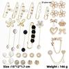 Gold Socks Charm Brooch: Shiny Jewelry Pin and Safety Pin for Sock Accessories