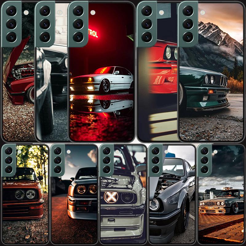 Car for B- Bmwes-S E30 Phone Case For Samsung A15 A25 A35 A55 Galaxy A70S A50S A30S A30 A40 A71 A51 A41 A31 A21 A11 A01 A20S A10