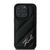 Karl Lagerfeld Quilted Signature - Etui Iphone 16 Pro (Czarny)