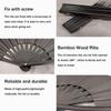 Lightweight Boots On The Ground Fan Foldable Colors Hand Fan  for Line Dancing, Parties, and Events